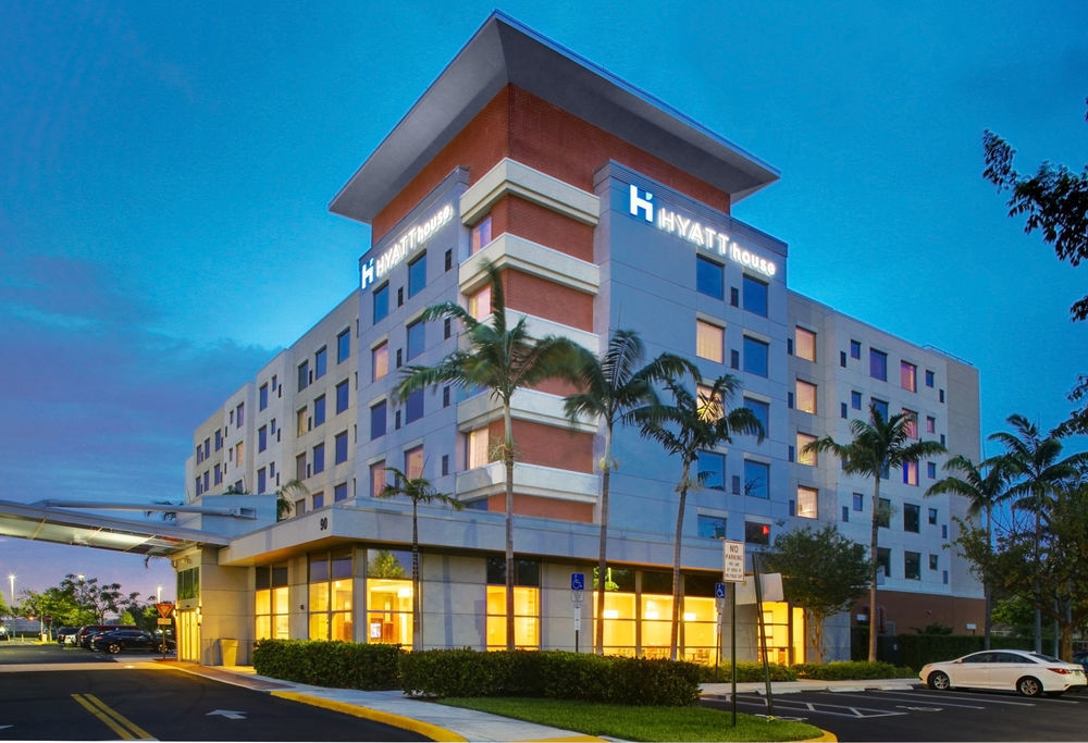Hyatt House Fort Lauderdale Airport/Cruise Port Дания-Бич Экстерьер фото